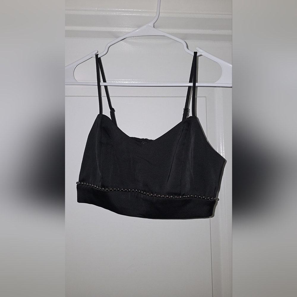 House of Harlow 1969 Studded Crop Cami XS - Picture 5 of 6